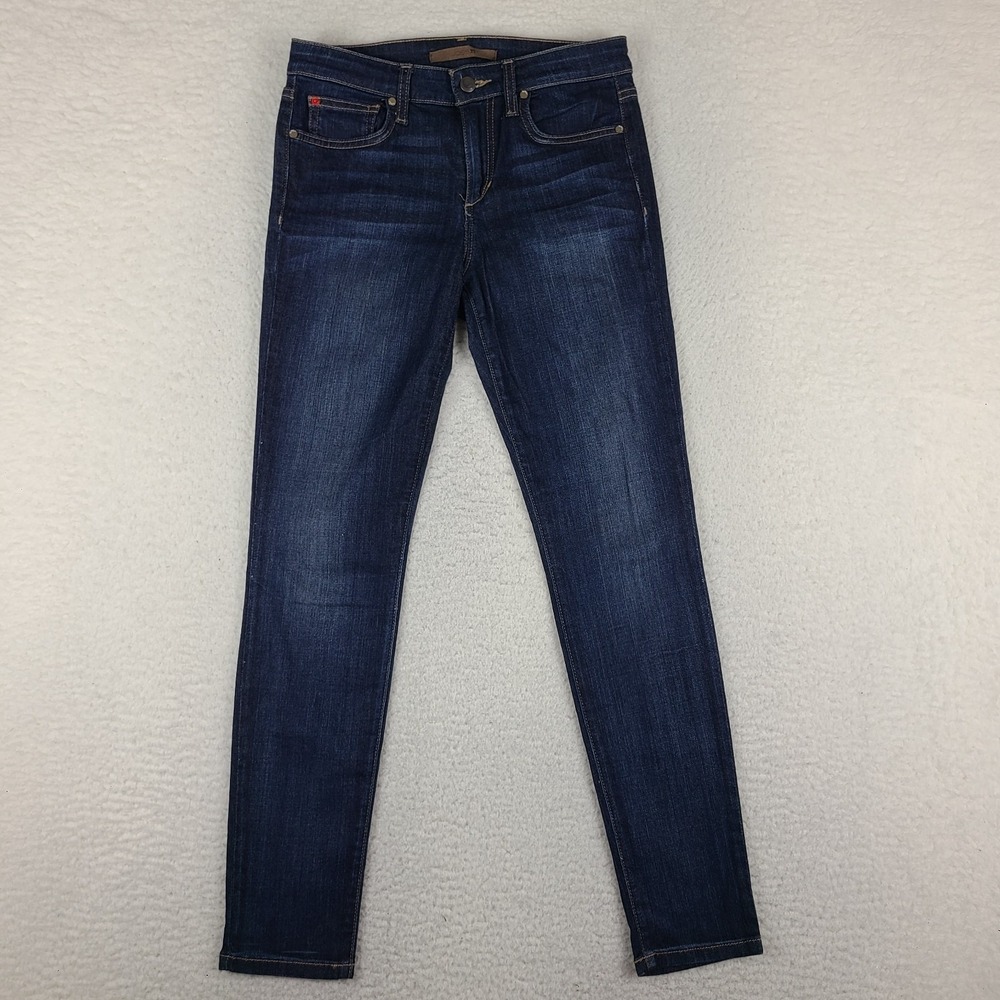 Joe's Jeans Womens 28 Blue Skinny Ankle LOLA Dark Wash Denim